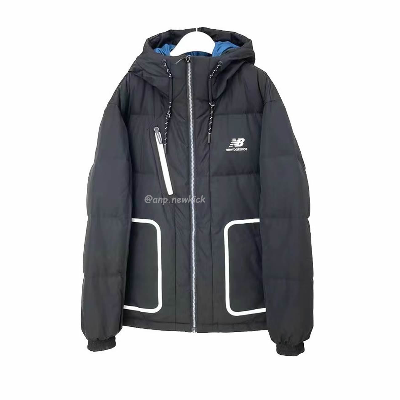 New Balance Nb Thickened Warm Down Jacket White Beige Black (12) - newkick.cc